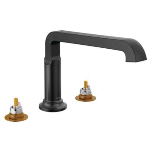 T2789-BLLHP Tetra Delta Tetra Roman Tub Trim, Matte Black