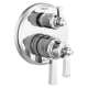 T27956 Dorval Traditional 2-Handle Monitor 17 Series Valve Trim with 6 Setting Diverter, Chrome