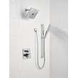 T27967 Ara Angular Modern Monitor 17 Series Valve Trim with 6-Setting Integrated Diverter, Chrome