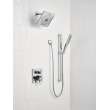 T27967 Ara Angular Modern Monitor 17 Series Valve Trim with 6-Setting Integrated Diverter, Chrome
