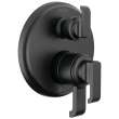T27989-BL Tetra 17 Series Integrated Diverter Trim with 6-Setting, Matte Black