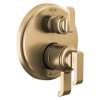 T27989-CZ-PR Tetra 17 Series Integrated Diverter Trim with 6-Setting, Lumicoat Champagne Bronze