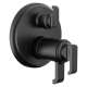 T27T889-BL Tetra TempAssure 17T Series Integrated Diverter Trim with 3-Setting, Matte Black