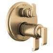 T27T889-CZ-PR Tetra TempAssure 17T Series Integrated Diverter Trim with 3-Setting, Lumicoat Champagne Bronze