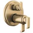 T27T889-CZ-PR Tetra TempAssure 17T Series Integrated Diverter Trim with 3-Setting, Lumicoat Champagne Bronze