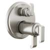 T27T889-SS-PR Tetra TempAssure 17T Series Integrated Diverter Trim with 3-Setting, Lumicoat Stainless