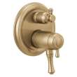 T27T897-CZ Cassidy Traditional TempAssure 17T Series Valve Trim with 3-Setting Integrated Diverter, Champagne Bronze