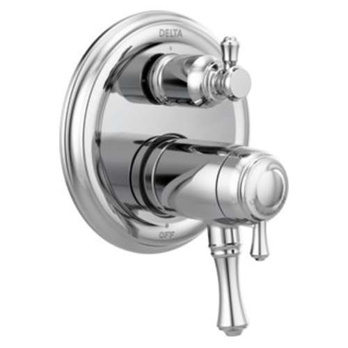 T27T897 Cassidy Traditional 2-Handle TempAssure 17T Series Valve Trim with 3-Setting Integrated Diverter