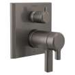 T27T899-KS-PR Pivotal TempAssure 17T Series Valve Trim with 3-Setting Integrated Diverter, Lumicoat Black Stainless