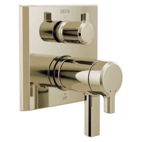 T27T899-PN-PR Pivotal TempAssure 17T Series Valve Trim with 3-Setting Integrated Diverter, Lumicoat Polished Nickel