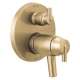 T27T959-CZ Trinsic Contemporary TempAssure 17T Series Valve Trim with 6-Setting Integrated Diverter, Champagne Bronze