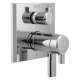 T27T999-PR Pivotal TempAssure 17T Series Valve Trim with 6-Setting Integrated Diverter, Lumicoat Chrome