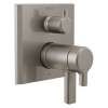 T27T999-SS-PR Pivotal TempAssure 17T Series Valve Trim with 6-Setting Integrated Diverter, Lumicoat Stainless