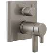 T27T999-SS-PR Pivotal TempAssure 17T Series Valve Trim with 6-Setting Integrated Diverter, Lumicoat Stainless