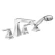 T4764 Ashlyn Delta Ashlyn Roman Tub with Hand Shower Trim