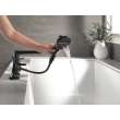 T4771-BL Galeon Delta Galeon 4-Hole Roman Tub Trim with Hand Shower, Matte Black