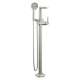 T4771-SS-PR-FL Galeon Delta Galeon Free Standing Tub Filler, Lumicoat Stainless