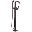 T4776-RBFL Stryke Delta Stryke Single Handle Floor Mount Tub Filler Trim, Venetian Bronze