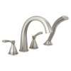 T4777-SS Stryke Delta Stryke Four Hole Roman Tub Trim, Stainless