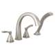 T4777-SS Stryke Delta Stryke Four Hole Roman Tub Trim, Stainless