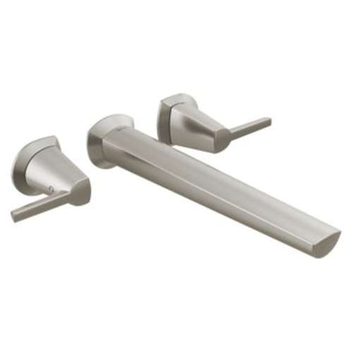 T5771-SS-PR-WL Galeon Delta Galeon Wall Mount Tub Filler, Lumicoat Stainless