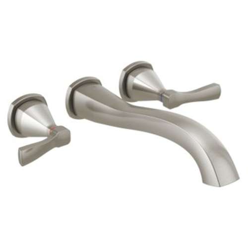 T5776-SSWL Stryke Delta Stryke Wall Mounted Tub Filler, Stainless