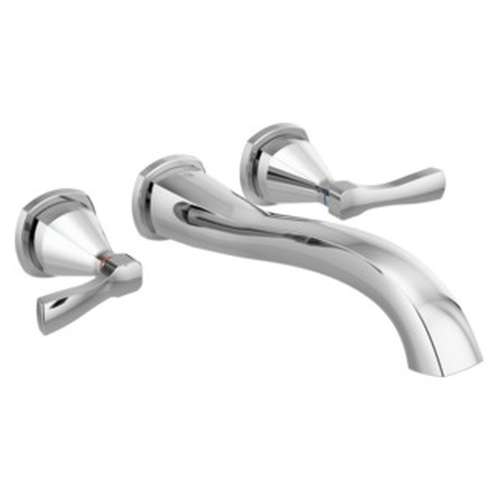 T5776-WL Stryke Delta Stryke Wall Mounted Tub Filler, Chrome