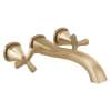 T57766-CZWL Stryke Delta Stryke Wall Mounted Tub Filler, Champagne Bronze
