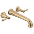 T5797-CZWL Cassidy Delta Cassidy Wall Mounted Tub Filler