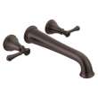 T5797-RBWL Cassidy Delta Cassidy Wall Mounted Tub Filler, Venetian Bronze