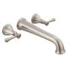 T5797-SSWL Cassidy Delta Cassidy Wall Mounted Tub Filler, Stainless