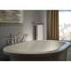 Two Cross Bath Roman Tub Handle Kit in Brilliance Stainless