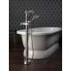 Single Cross Bath Handle Kit in Brilliance Stainless