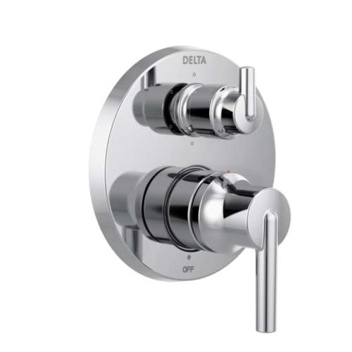T24959 Trinsic Valve Trim with 6-Setting Integrated Diverter in Chrome
