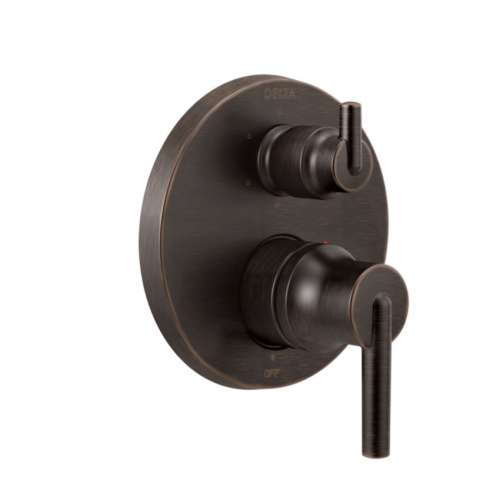 T24959-RB Trinsic Valve Trim with 6-Setting Integrated Diverter in Venetian Bronze