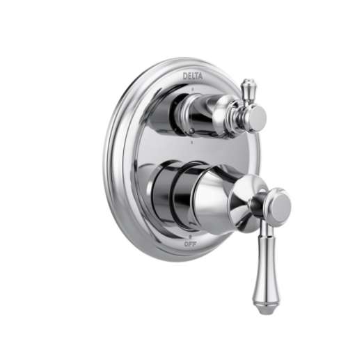T24997 Cassidy Valve Trim with 6-Setting Integrated Diverter in Chrome