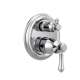 T24997 Cassidy Valve Trim with 6-Setting Integrated Diverter in Chrome