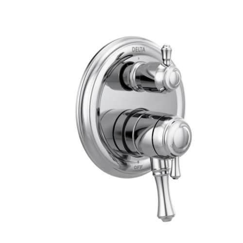 T27897 Cassidy Valve Trim with 3-Setting Integrated Diverter in Chrome