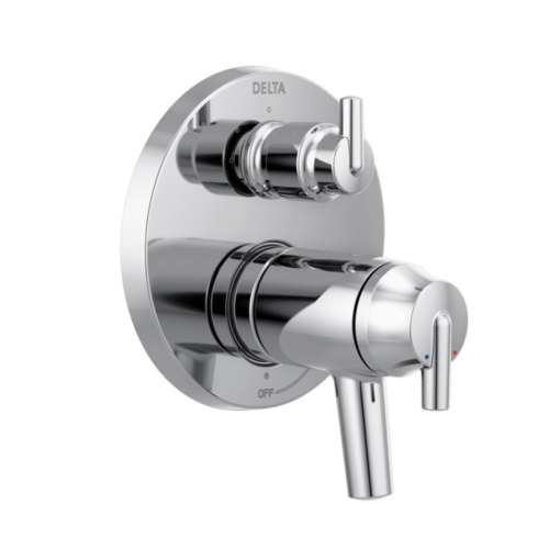 T27T859 Trinsic Series Valve Trim with 3-Setting Integrated Diverter in Chrome