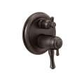 Cassidy Valve Trim with 3-Setting Integrated Diverter in Venetian Bronze
