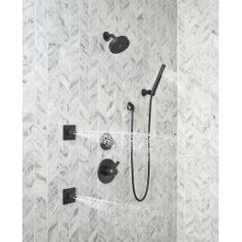 T17259-BL Trinsic Shower Trim in Matte Black