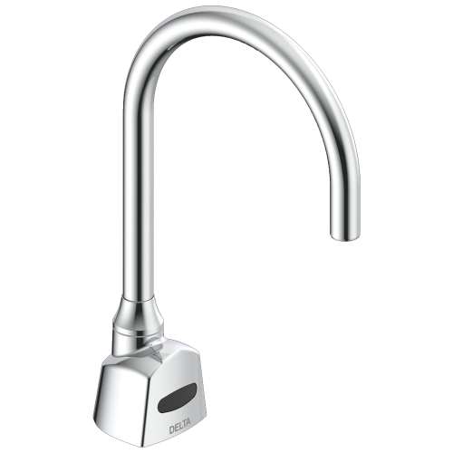 1500TF3310-R35 1500T Series 2.2-gpm Electronic SE R35 Spout Gooseneck Hardwire Operated Deckmount Faucet, Chrome