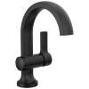 15855LF-BL Albion 6.50-in x 6.06-in x 8.00-in Single Handle Bathroom Faucet, Matte Black
