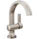 15855LF-SP Albion 6.50-in x 6.06-in x 8.00-in Single Handle Bathroom Faucet, Spotshield Brushed Nickel