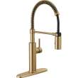 18803-CZ-DST Antoni 9.00-in x 10.50-in x 19.75-in Single-Handle Pull-Down Spring Kitchen Faucet, Champagne Bronze