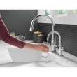 9159TL-AR-DST Trinsic 11.38-in x 4.19-in x 16.19-in Touch2O Kitchen Faucet with Touchless Technology, Arctic Stainless