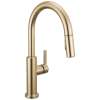 19867LF-CZ Nicoli 11.06-in x 10.75-in x 17.06-in Single-Handle Pull-Down Kitchen Faucet, Champagne Bronze