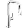 19868LF Nicoli 11.06-in x 10.75-in x 15.75-in Single-Handle Pull-Down Kitchen Faucet, Chrome