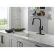 19868LF-BL Nicoli 11.06-in x 10.75-in x 15.75-in Single-Handle Pull-Down Kitchen Faucet, Matte Black