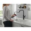 19868LF-BL Nicoli 11.06-in x 10.75-in x 15.75-in Single-Handle Pull-Down Kitchen Faucet, Matte Black